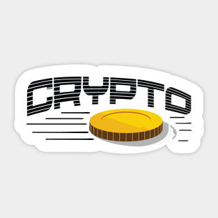 Crypto Coin Sticker